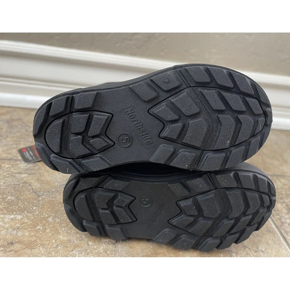 Northside Winter Snow Boots Black Toddler Kids Size 5